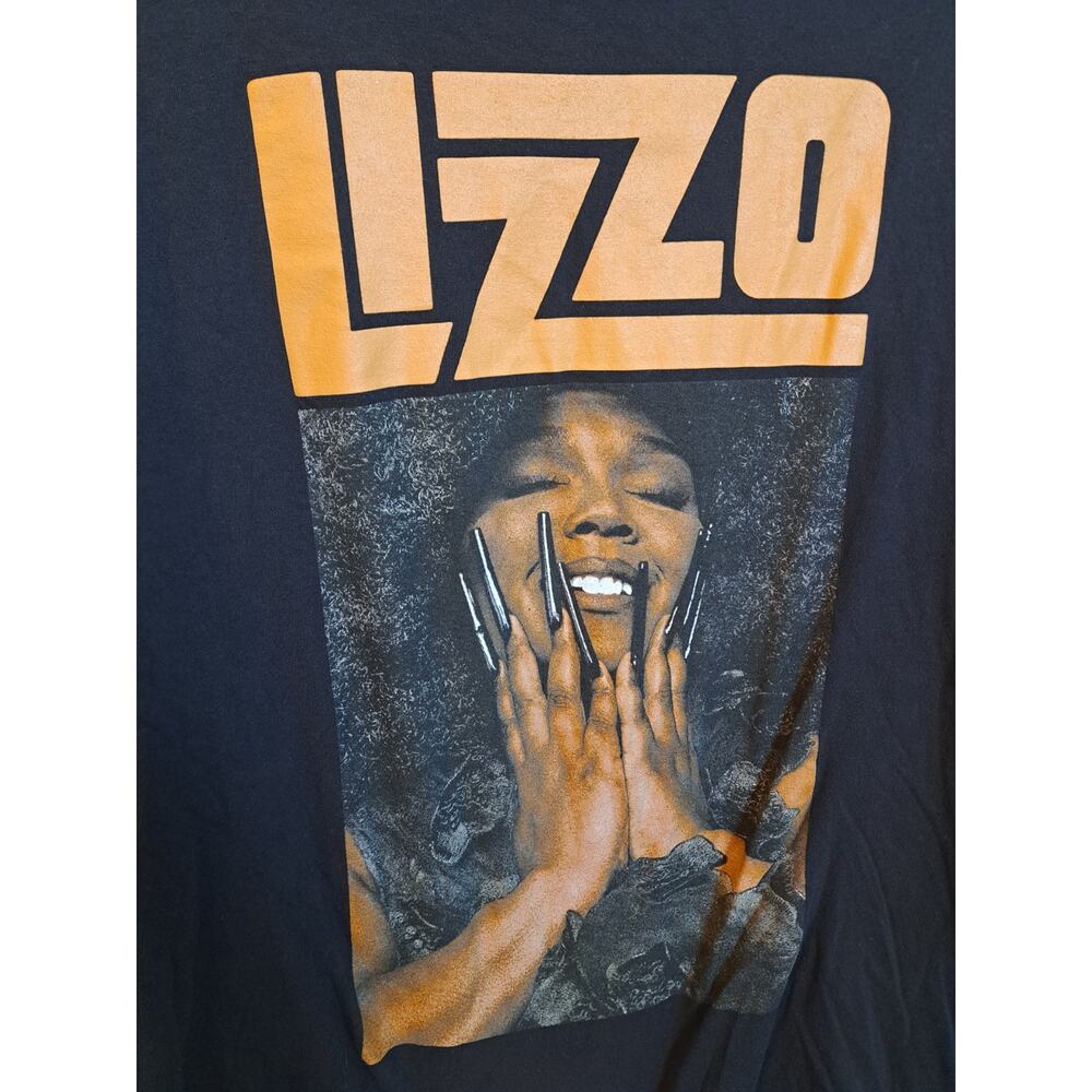 Lizzo T-Shirt Black Sz 2XL 100% Cotton Graphic Merch - Picture 2 of 4